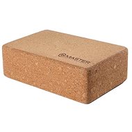 MASTER yoga cube 23 × 15 × 7,5 cm, cork - Yoga Block