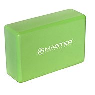 MASTER yoga cube 23 × 15 × 7,5 cm, green - Yoga Block