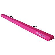 MASTER Gymnastic balance beam 240 cm EVA folding, pink - Balance Pad
