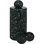 Malatec 8684 3in1, black and green - Foam Roller