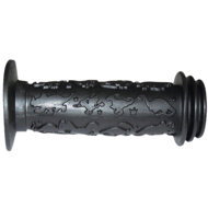 MAX1 Dinosaur grips for children, black - Bicycle Grips