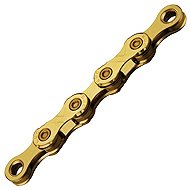 KMC Chain X-12-Ti-N gold, box, 126 links - Bicycle Chain