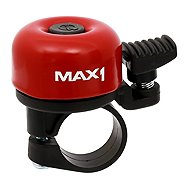 MAX1 Mini doorbell, burgundy - Bike Bell