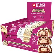 MaxiNutrition Creamy Core Protein Bar Chocolate Cookie & Milk 12 × 45 g - Protein Bar