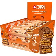 MaxiNutrition Waffle protein bar Caramel 12 × 39 g - Protein Bar