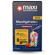 MaxiNutrition Electrolytes with vitamins for immunity, strawberry-kiwi flavour 128 g (8 × 16 g) - Sports Drink