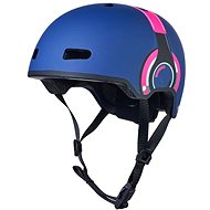 Micro Helmet LED Headphone pink M - Bike Helmet