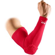 McDavid Kompresní návlek s chráničem lokte - Red M - Arm Warmers