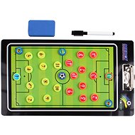 Football 64 magnetic coaching board with clip - Training Aid