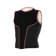 ZEROD iSinglet men's Black / Orange - Jersey