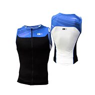 ZEROD Start Trisinglet Black/Blue M - Cycling Jersey