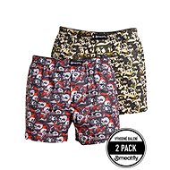 Meatfly 2Pack Agostino, Graveyard, S - Boxer Shorts