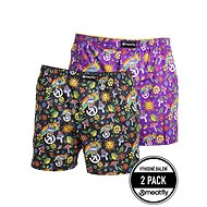 Meatfly 2Pack Agostino, Garden, S - Boxer Shorts
