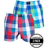 Meatfly 2Pack Doug, Navy Red/Green, S - Boxer Shorts