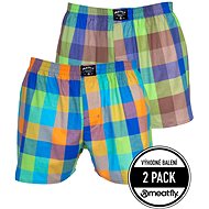 Meatfly 2Pack Doug, Orange/Brown, S - Boxer Shorts