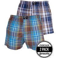 Meatfly 2Pack Doug, Yellow/Brown, M - Boxer Shorts