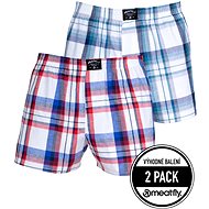 Meatfly 2Pack Doug, Red/Blue, XXL - Boxer Shorts