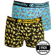 Meatfly 2Pack Balboa Boxershorts, Pineapple, S - Boxer Briefs