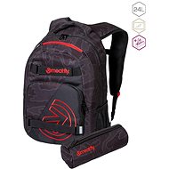 Meatfly Exile Morph Black 24 l - School Backpack