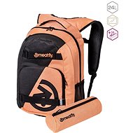 Meatfly Exile Peach/Charcoal 24 l - School Backpack