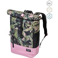 Meatfly Holler Olive Mossy/Dusty Rose 28 l - School Backpack