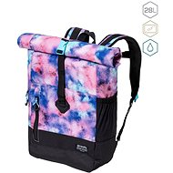 Meatfly Holler Peach Aquarel 28 l - School Backpack