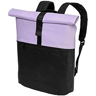 Meatfly Timothy backpack, Black / Orchid - City Backpack