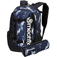 Meatfly Basejumper backpack, Deep Lake - School Backpack