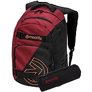Meatfly Exile backpack, Red Brown - School Backpack
