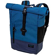 Meatfly Holler backpack, Smoky / Super Teal - City Backpack