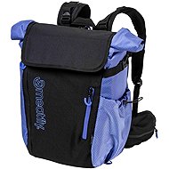 Meatfly Thiago backpack, Black / Orchid - City Backpack