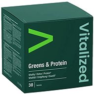 Vitalized Greens & Protein, 30 sachets - Dietary Supplement