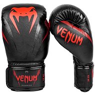 VENUM IMPACT - black/red size 12 oz - Boxing Gloves