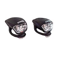 4Race Blikačka přední / zadní, černá, multipack 6 ks - Rear Bike Light