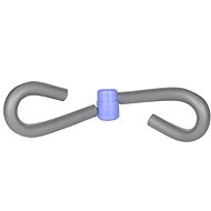 Trimmer Tool thigh and chest muscle strengthener grey - Exercise Device