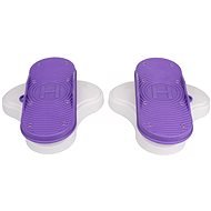 Waist Shape rotating discs purple 1 pair - Weightlifting Adapter