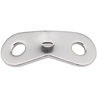 Double Eye tent rope clip silver 1 pc - Filing Clip