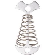 Fish Bone tent rope clip silver 1 pc - Filing Clip