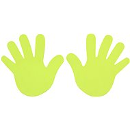 Hand marker for floor yellow 1 pair - Training Aid