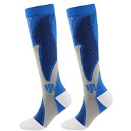 Merco Multipack Racer compression socks blue 2 pairs - knee socks