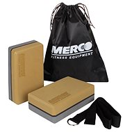 Merco Multipack Yoga Max - yoga and pilates set 2pcs, grey - Exercise Set