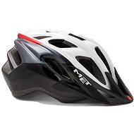 MET FUNANDGO White/Black/Red Gloss, L/XL - Bike Helmet