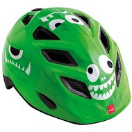 MET ELFO Baby Monsters/Glossy Green S/M - Bike Helmet