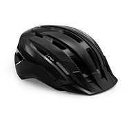 MET DOWNTOWN, Glossy Black, size M/L - Bike Helmet