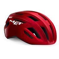 MET VINCI MIPS piros, metálfényű - Kerékpáros sisak