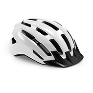 MET helmet DOWNTOWN white glossy S/M - Bike Helmet