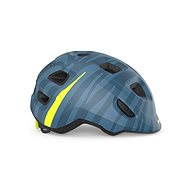MET helmet HOORAY blue zebra glossy - Bike Helmet