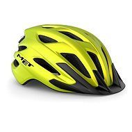 MET CROSSOVER lime žlutá metalická matná S/M - Bike Helmet