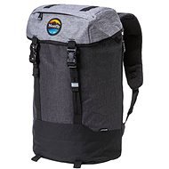 Meatfly Pioneer 4 Backpack Ht. Grey/Ht. Charcoal/Black - Városi hátizsák