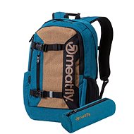 Meatfly Basejumper 5 + free pencil case - City Backpack
